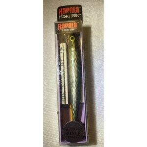 Vtg Rapala Husky Jerk Rattlin Silver Plated NIB NOS